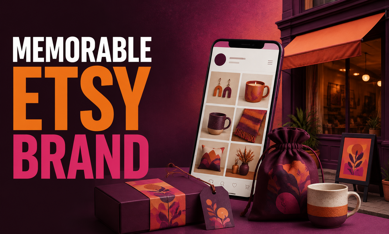 I will build etsy services for founder-led businesses focused on a memorable brand presence