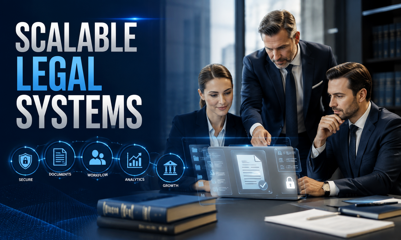I will build legal operations for professional teams focused on a scalable foundation