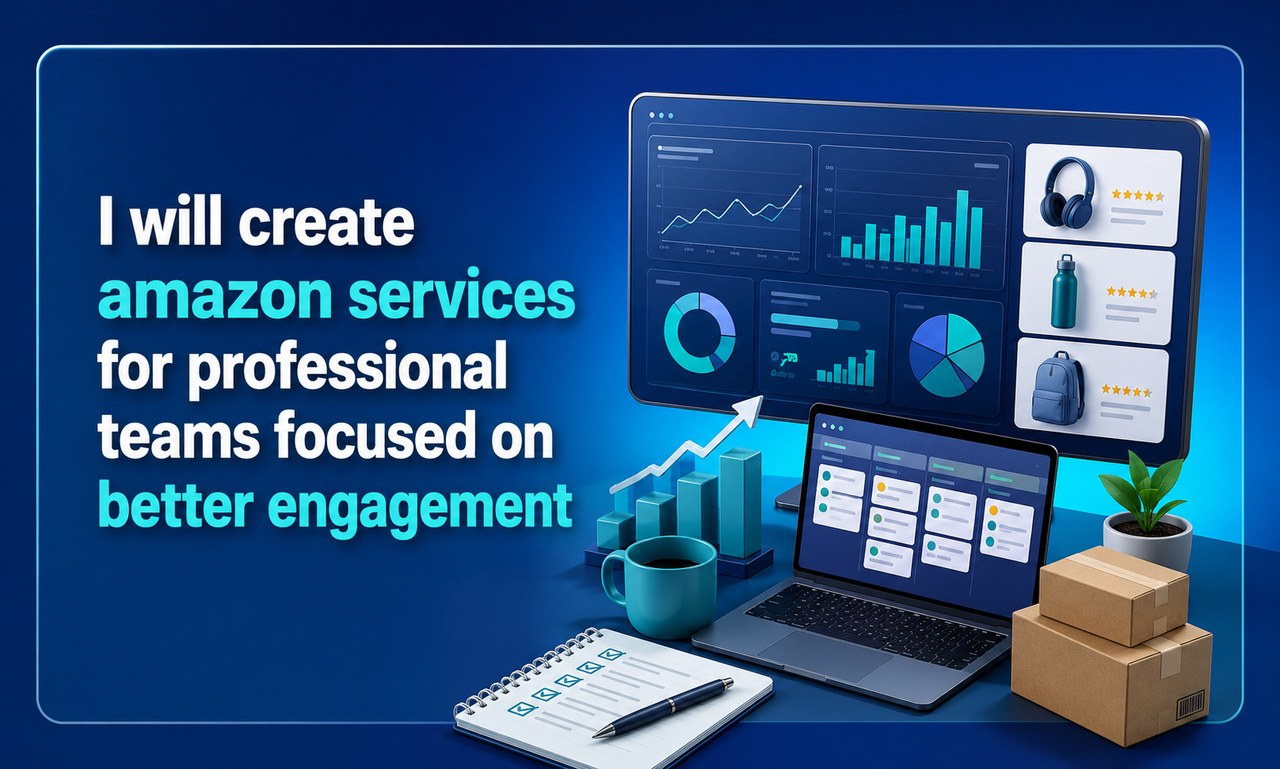I will create amazon services for professional teams focused on better engagement