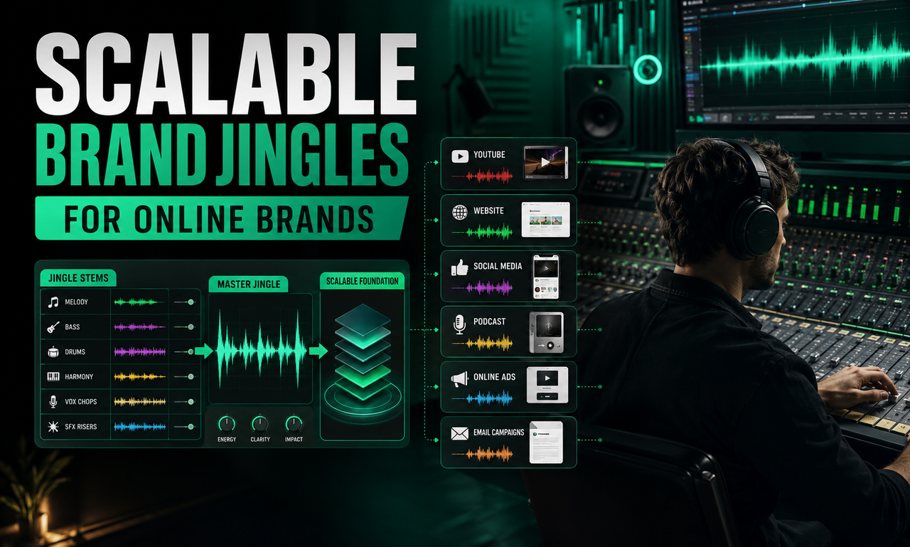 I will create jingles for online brands focused on a scalable foundation