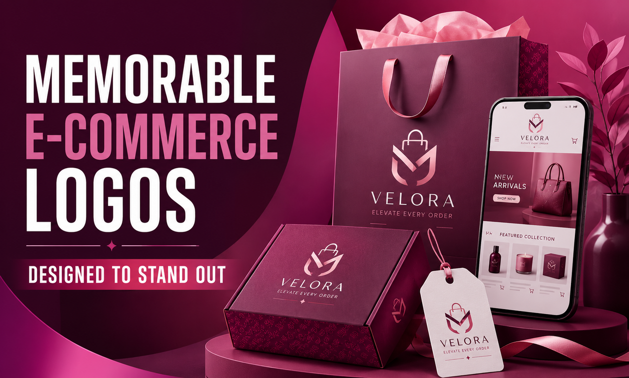 I will create logo design for e-commerce stores focused on a memorable brand presence