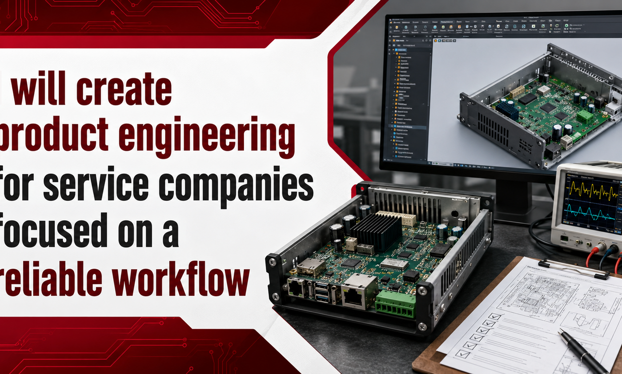 I will create product engineering for service companies focused on a reliable workflow
