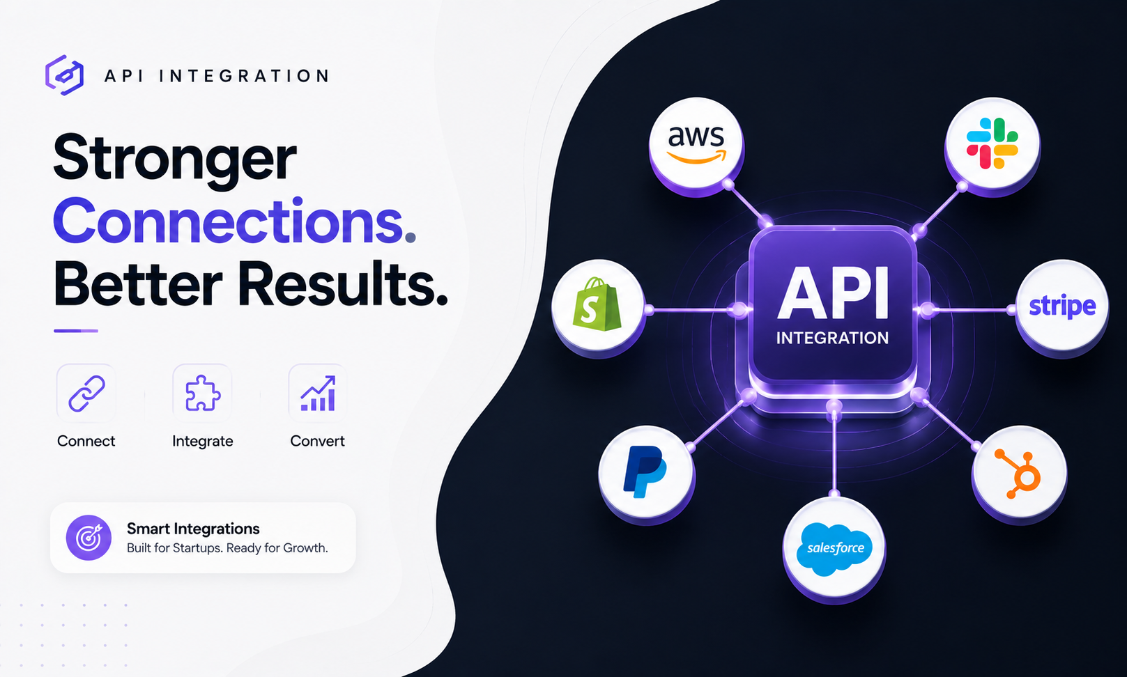 I will deliver api integration for growing startups focused on stronger conversions