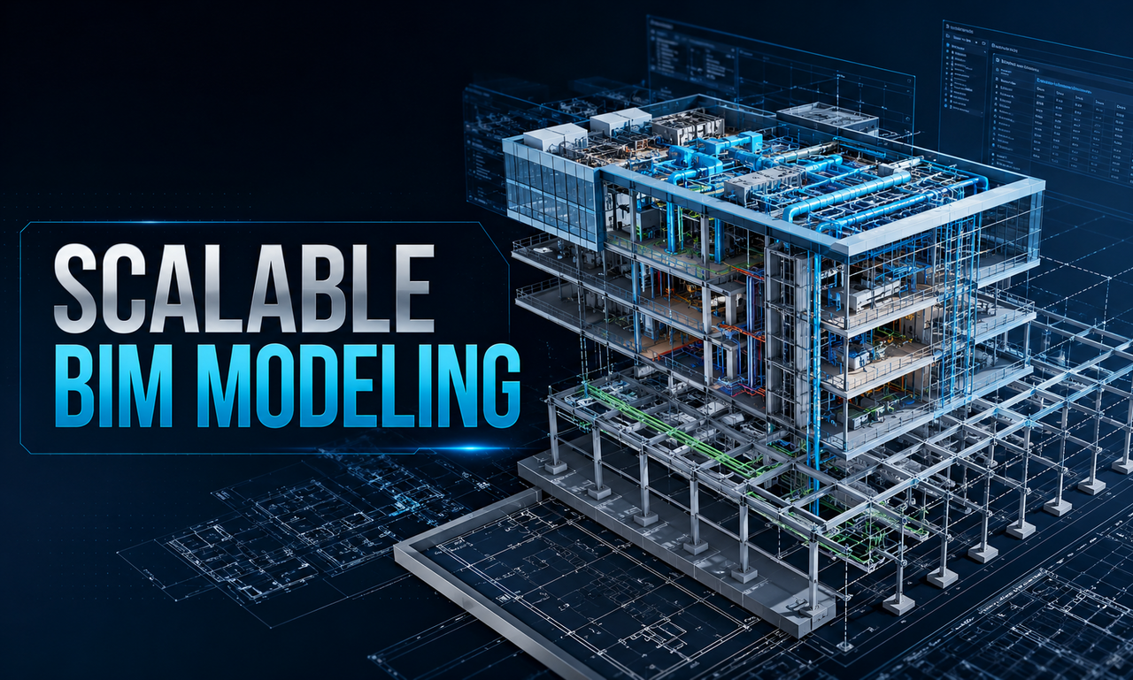 I will deliver bim modeling for founder-led businesses focused on a scalable foundation