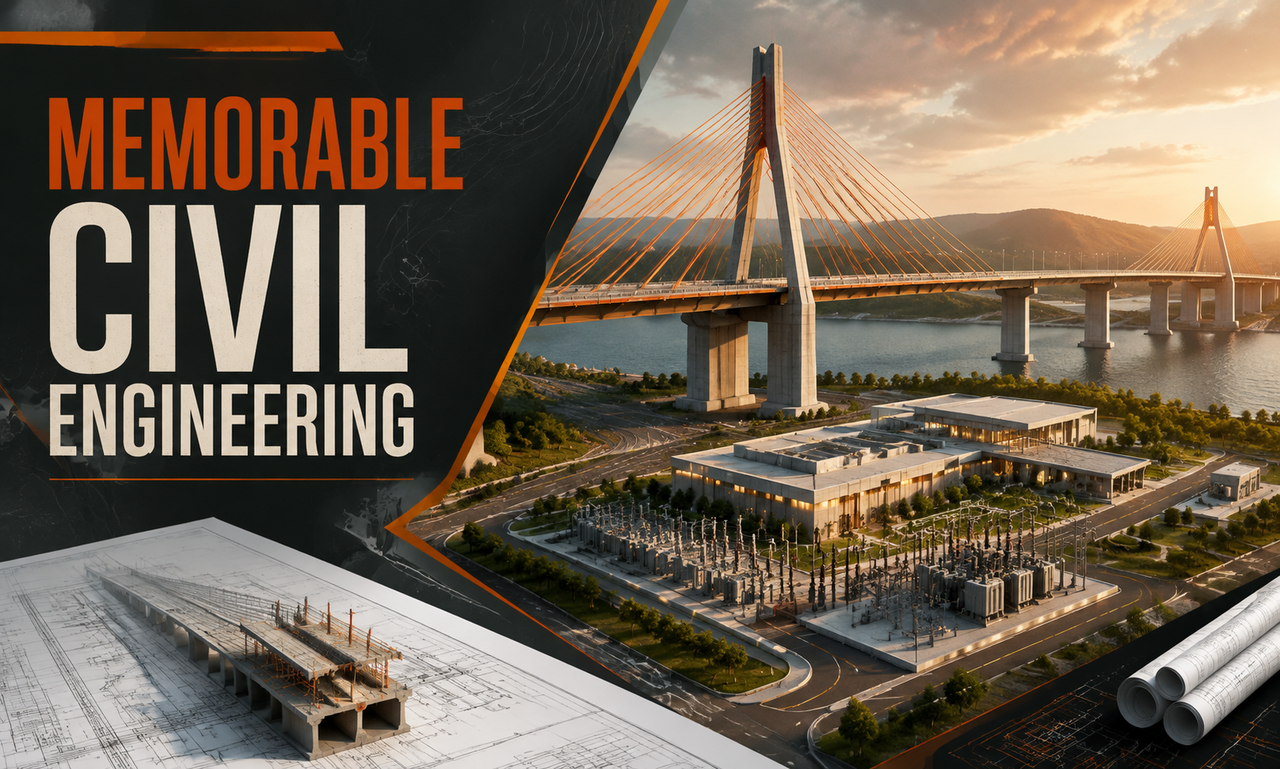 I will deliver civil engineering for service companies focused on a memorable brand presence