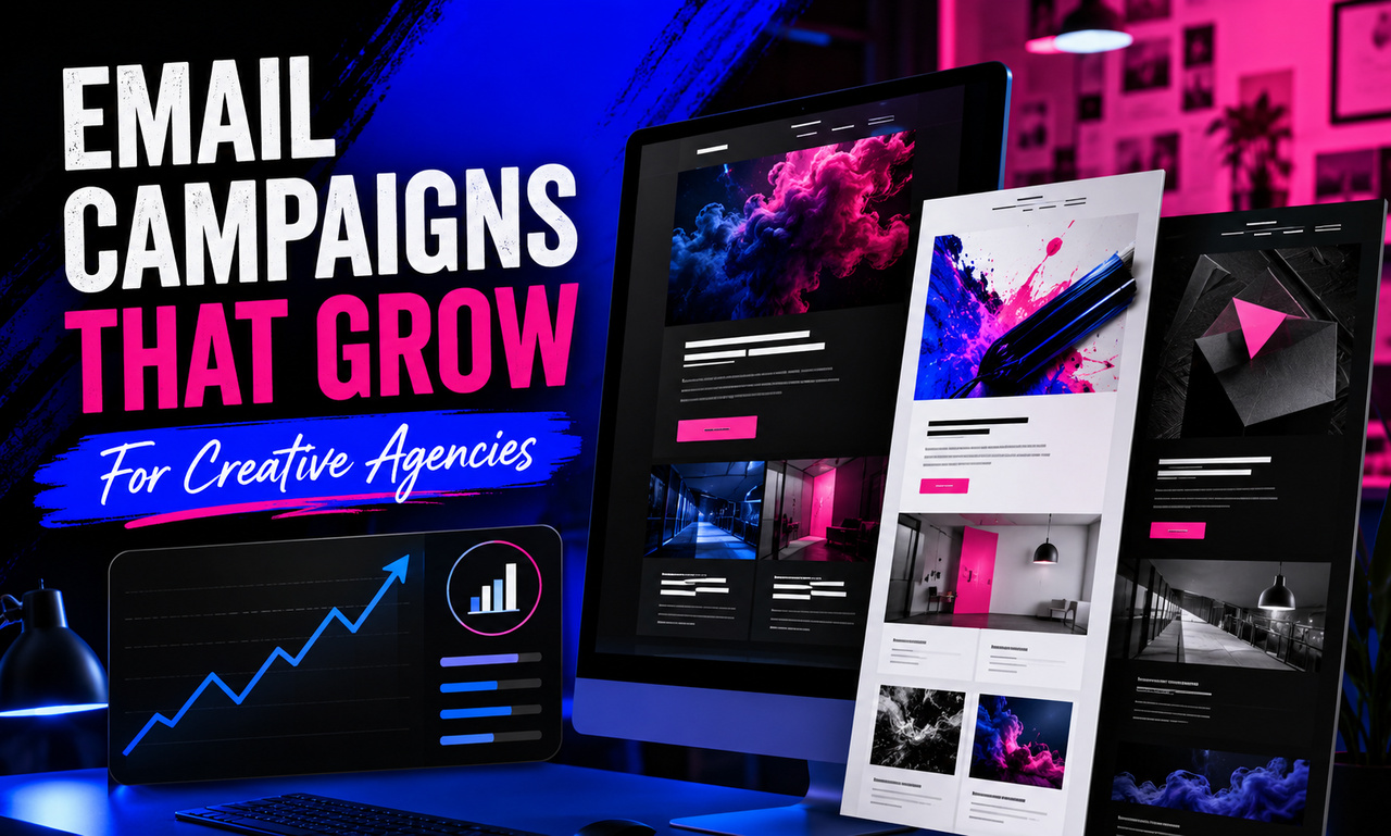 I will develop email marketing for creative agencies focused on measurable growth