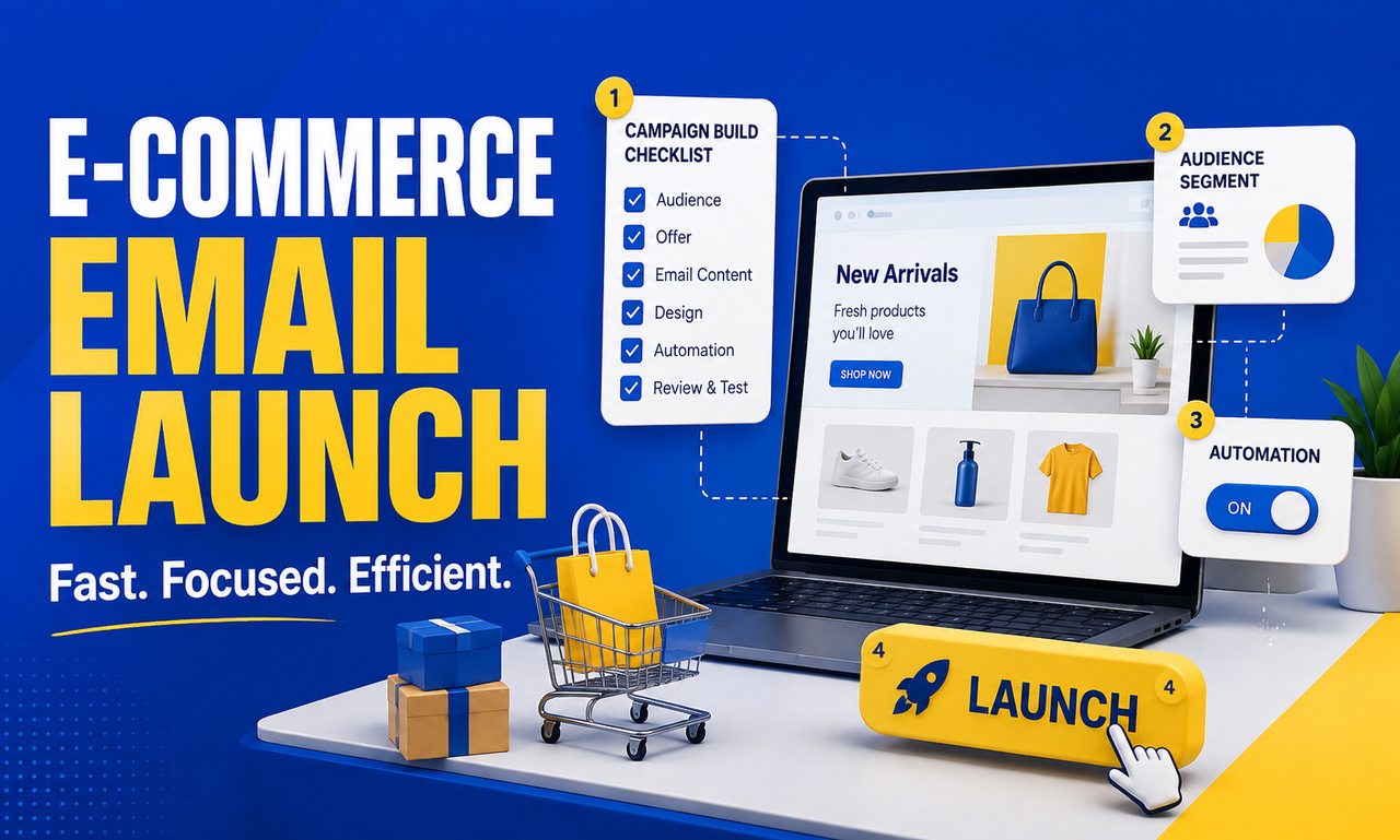 I will develop email marketing for e-commerce stores focused on an efficient launch