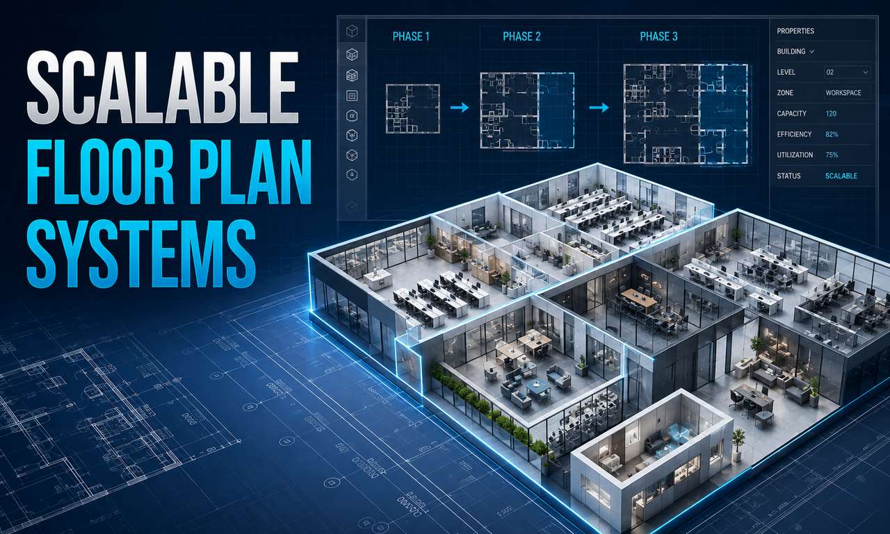 I will develop floor plans for founder-led businesses focused on a scalable foundation