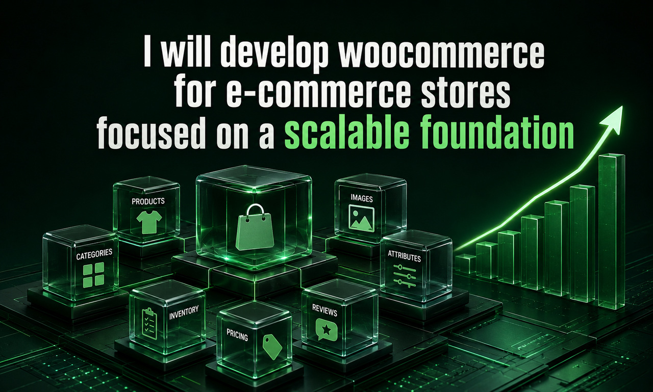 I will develop woocommerce for e-commerce stores focused on a scalable foundation