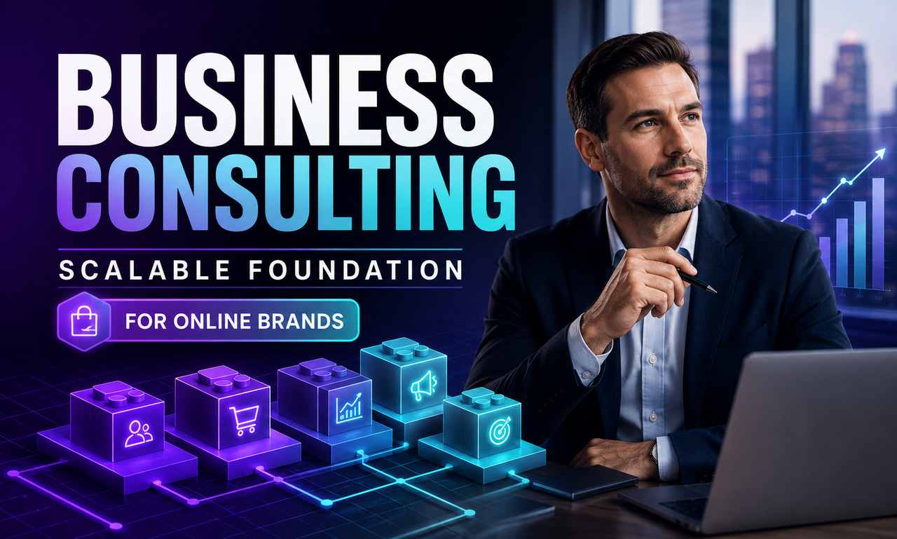 I will improve business consulting for online brands focused on a scalable foundation