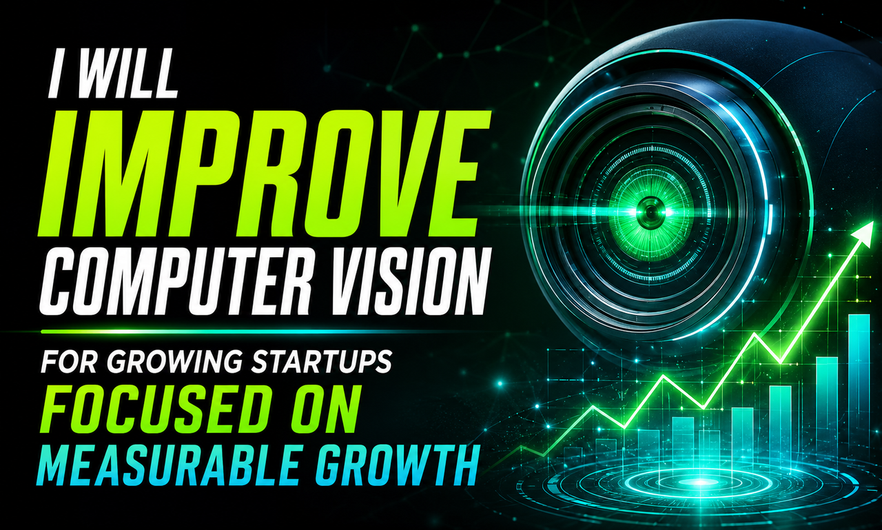 I will improve computer vision for growing startups focused on measurable growth