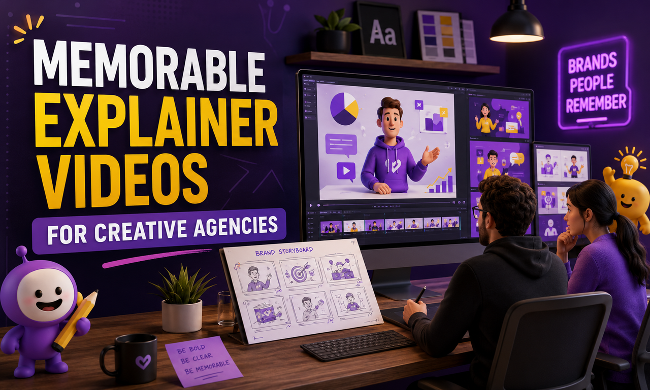I will improve explainer videos for creative agencies focused on a memorable brand presence
