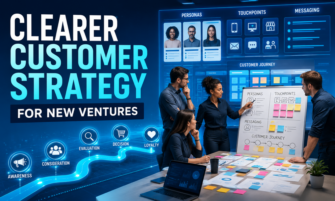 I will improve marketing strategy for new ventures focused on a clearer customer experience