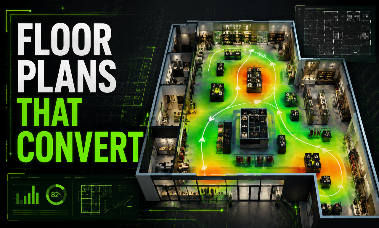 I will launch floor plans for e-commerce stores focused on stronger conversions
