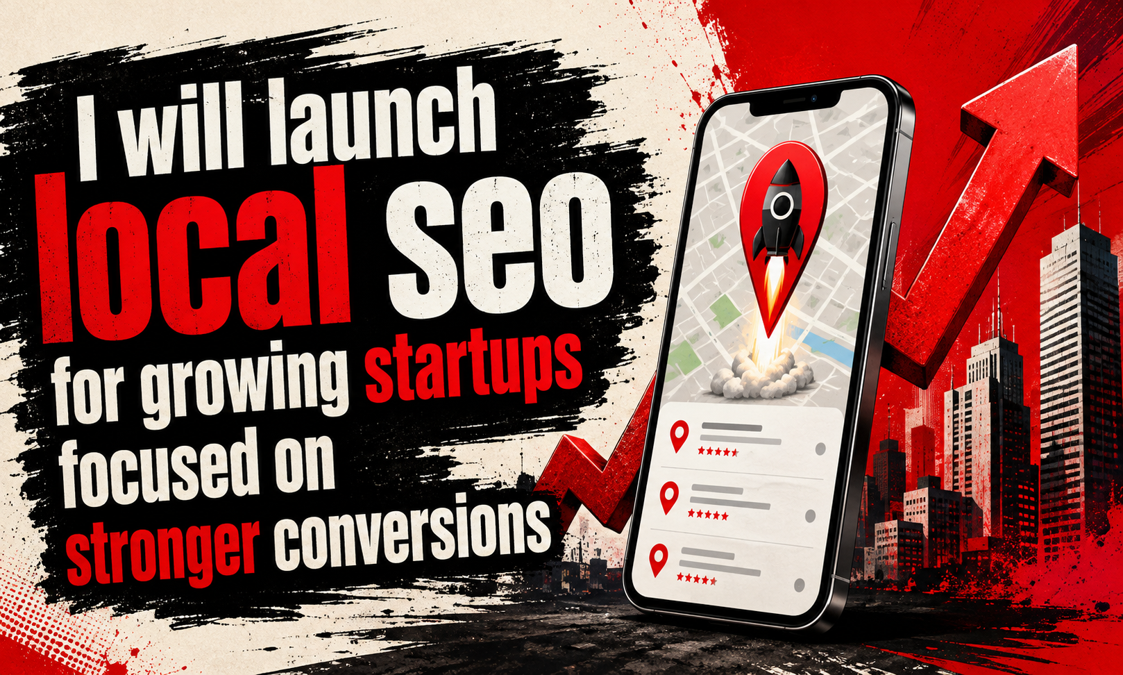 I will launch local seo for growing startups focused on stronger conversions