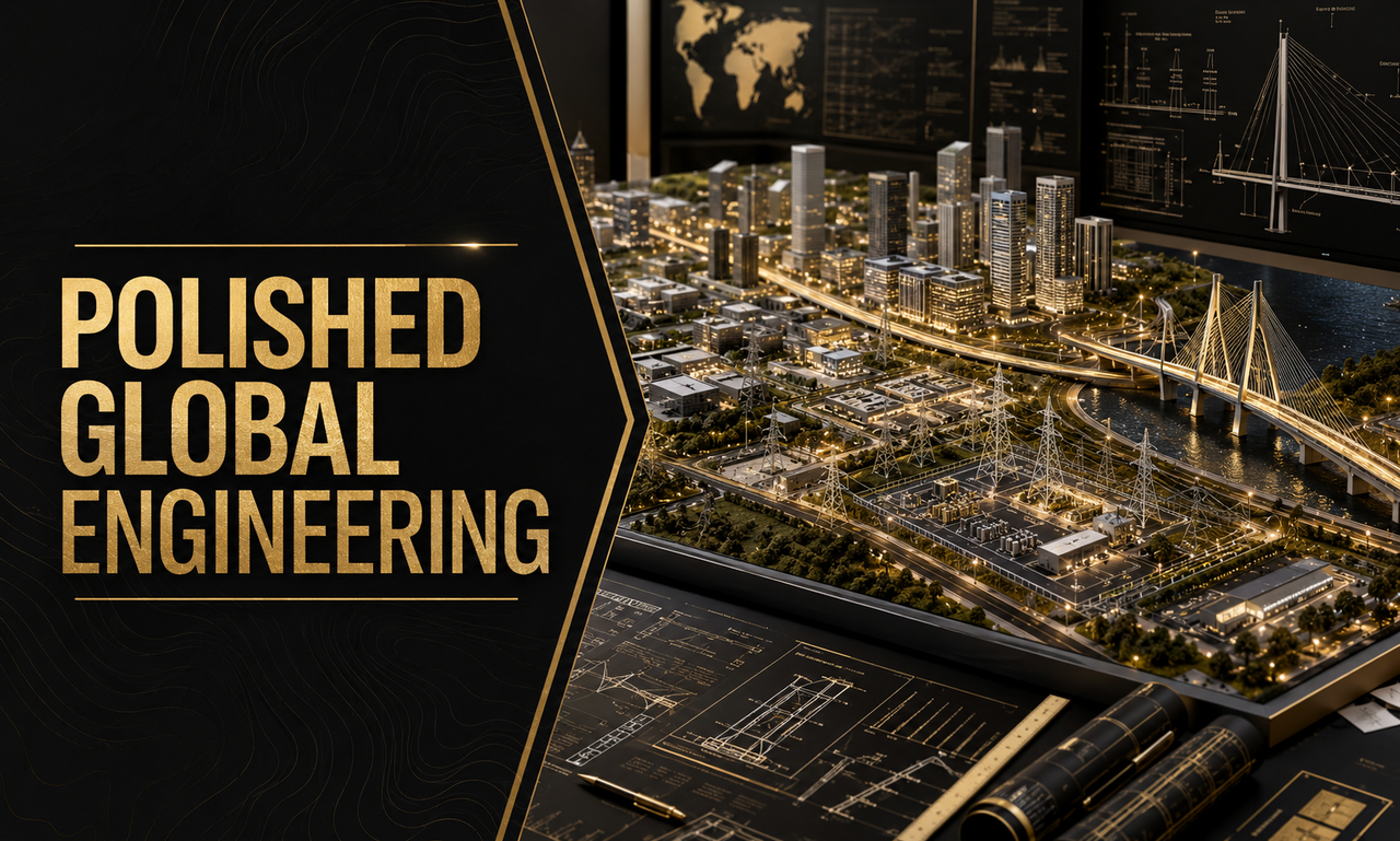 I will manage civil engineering for global organizations focused on a polished result
