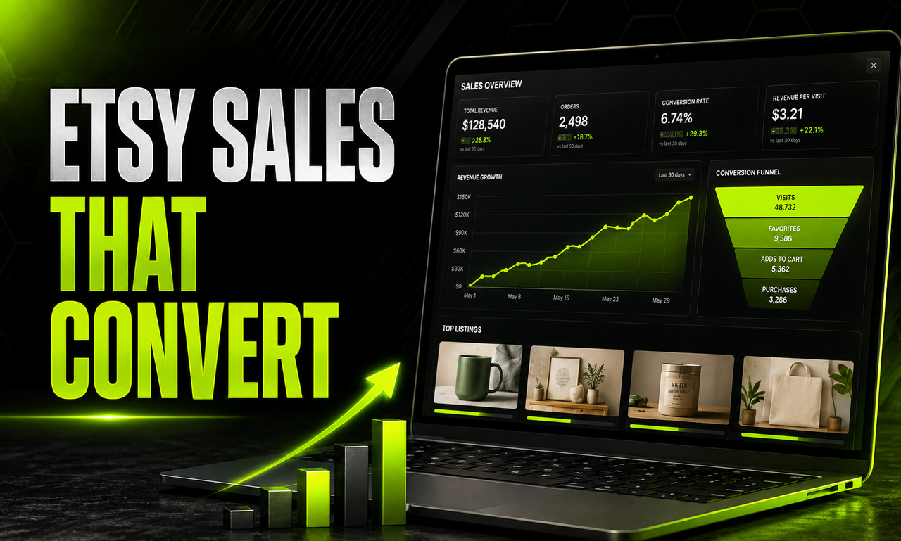 I will manage etsy services for global organizations focused on stronger conversions