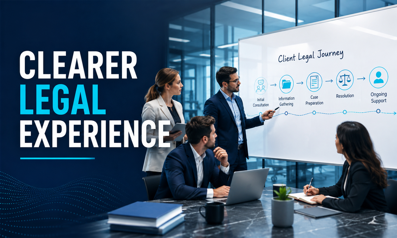 I will manage legal operations for professional teams focused on a clearer customer experience