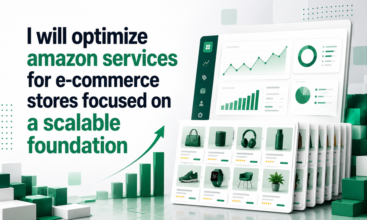 I will optimize amazon services for e-commerce stores focused on a scalable foundation