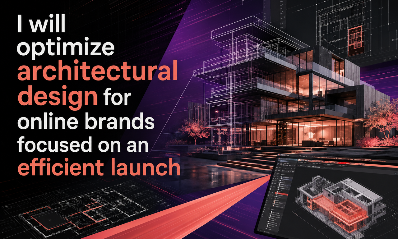 I will optimize architectural design for online brands focused on an efficient launch