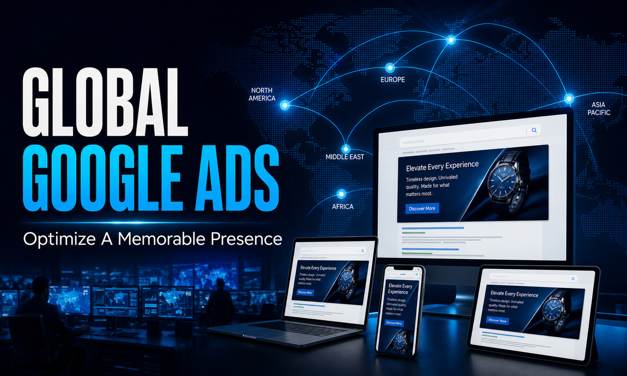 I will optimize google ads for global organizations focused on a memorable brand presence