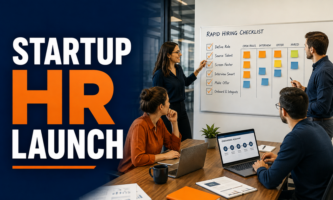 I will optimize hr consulting for growing startups focused on an efficient launch
