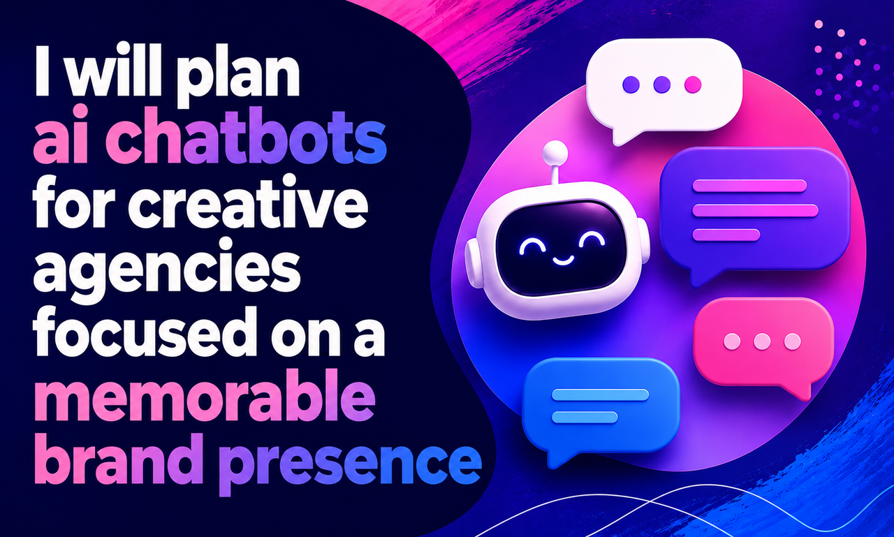 I will plan ai chatbots for creative agencies focused on a memorable brand presence