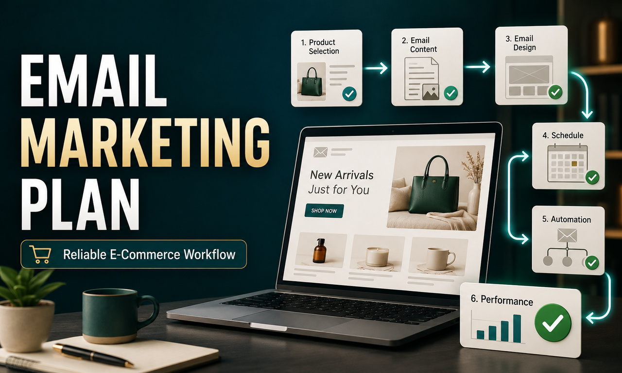 I will plan email marketing for e-commerce stores focused on a reliable workflow