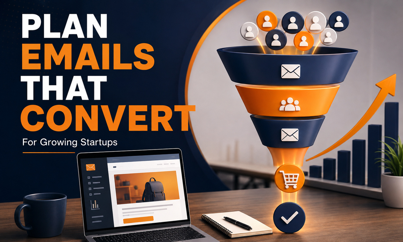 I will plan email marketing for growing startups focused on stronger conversions
