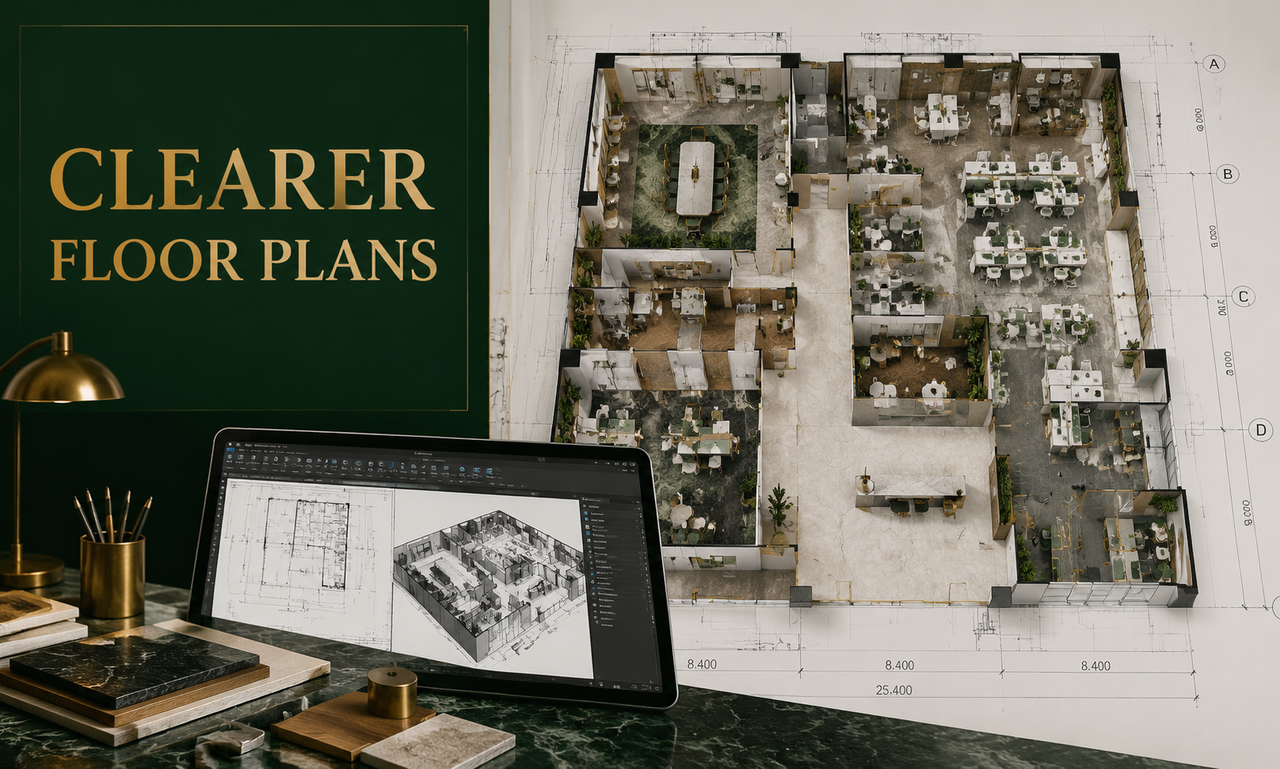 I will plan floor plans for founder-led businesses focused on a clearer customer experience