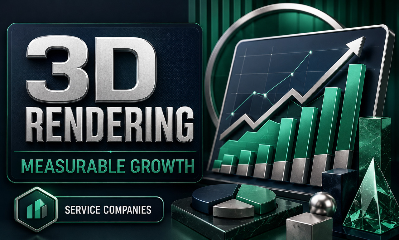 I will revamp 3d rendering for service companies focused on measurable growth