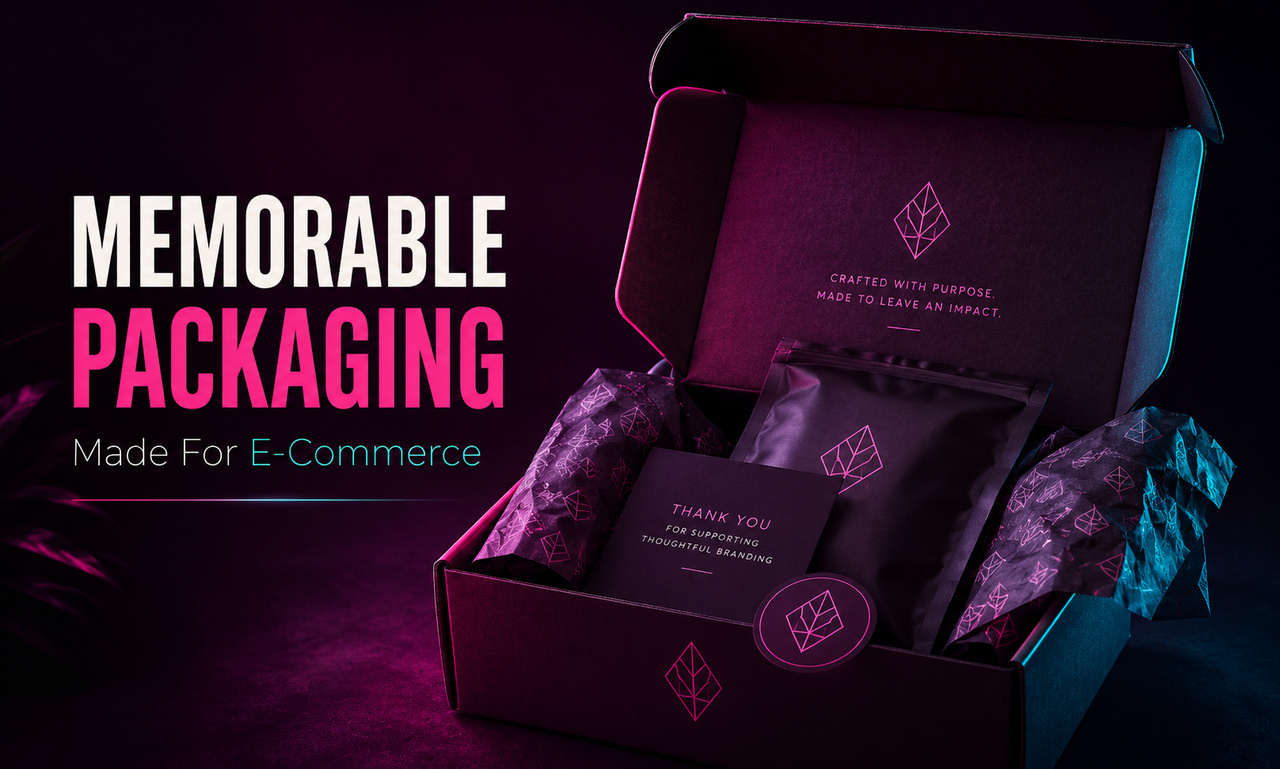 I will revamp packaging design for e-commerce stores focused on a memorable brand presence
