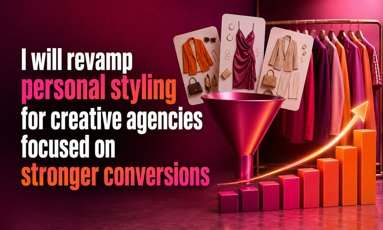 I will revamp personal styling for creative agencies focused on stronger conversions