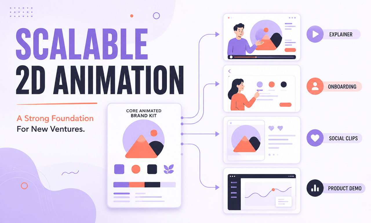 I will transform 2d animation for new ventures focused on a scalable foundation