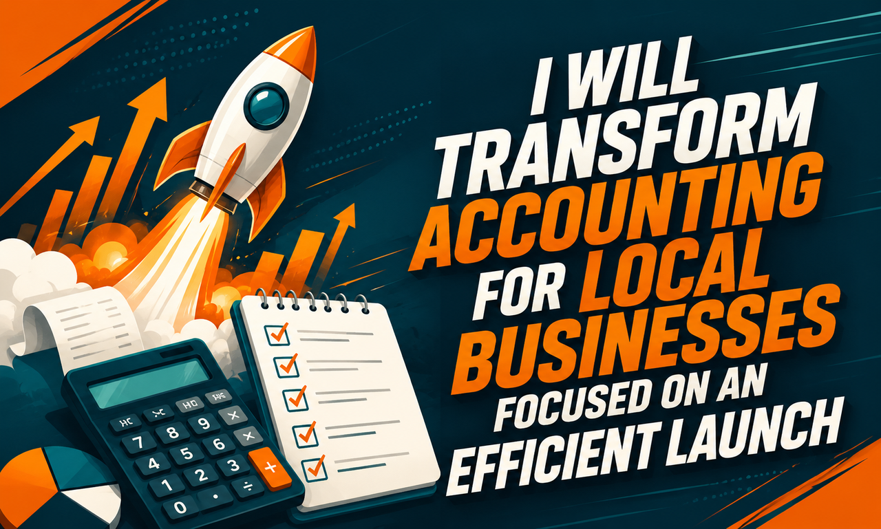 I will transform accounting for local businesses focused on an efficient launch