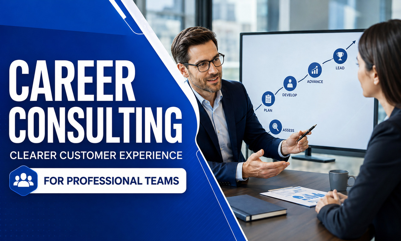 I will transform career consulting for professional teams focused on a clearer customer experience