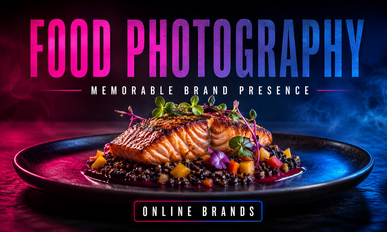 I will transform food photography for online brands focused on a memorable brand presence