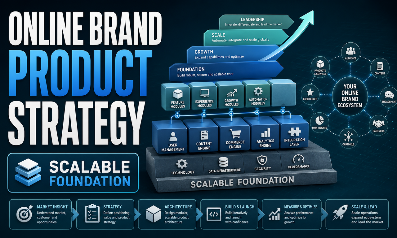 I will transform product strategy for online brands focused on a scalable foundation